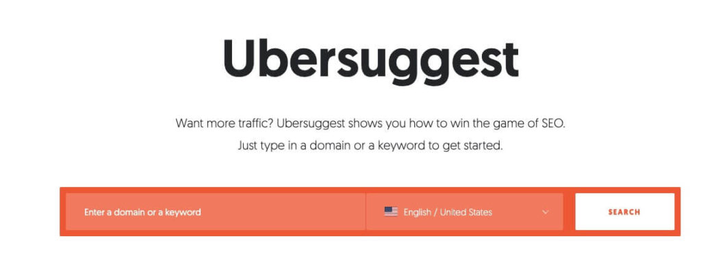 UberSuggest SEO Tool