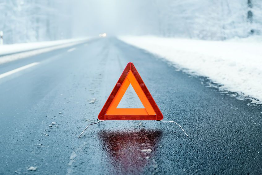 Caution Icy Road on Off Page SEO Work